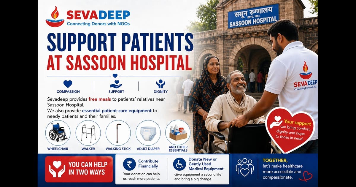 Support Patients at Sassoon Hospital